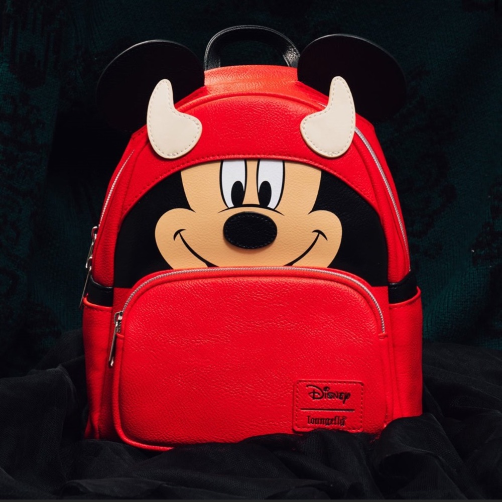 Mickey Mouse Halloween Devil Mickey Mini-Backpack… - image 3